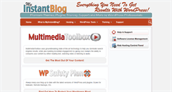 Desktop Screenshot of myinstantblog.com